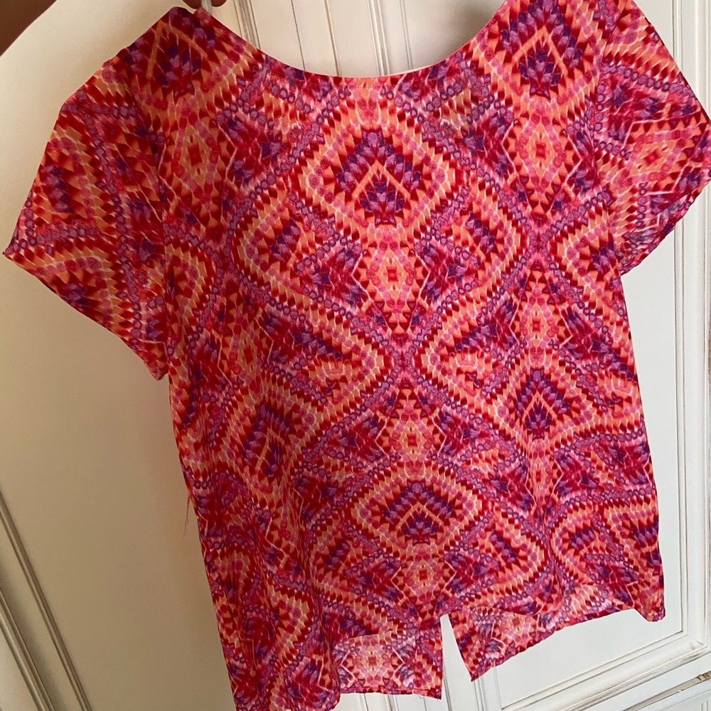 Multi colored blouse